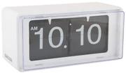 Digitálne hodiny Karlsson Retro Boxed Flip KA6055WH, 10cm