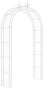 Oblúk na ruže Shines - Biela