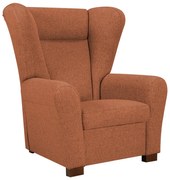 Kreslo ušiak VIVA oranžové