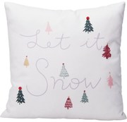 Vankúšik Let it snow 45 x 45 cm