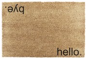 Rohožka z kokosového vlákna 40x60 cm Hello, Bye – Artsy Doormats