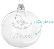 Pieskovaná banka Vtáčik s prianím 8 cm