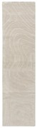 Krémový ručne tkaný vlnený behúň 60x230 cm Mesmerise Natural – Flair Rugs