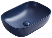 Mexen Rita, umývadlo na dosku 45x32x14 cm, tmavá modrá matná, 21084542