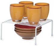 Prídavná polica štvorcová, biela CONFORTIME 26x31x14cm