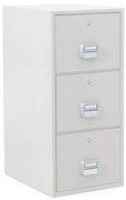 Ohňovzdorná kancelárska kartotéka SHELL, 3 zásuvky, 1130x520x680 mm
