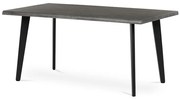 Autronic BONTEC Jedálenský stôl 160x90cm, mdf, sivý dub, HT-F4416 GREY Farba: Šedá