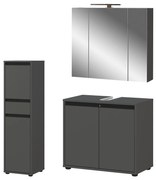 Antracitová kúpeľňová zostava Lemont – Germania