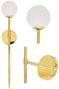 Toolight - Moderné nástenné svietidlo 52cm APP578-1W 1xG9, zlatá, OSW-08757