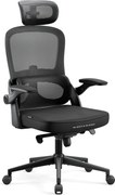 Ergonomická kancelárska stolička Normal Size, čierna: Diablo V-Light
