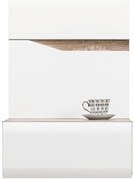 Nočný stolík Lionel L Li14 Dub S./ Biela