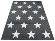 Koberec LUXURY L896B PP ESM tmavosivý