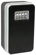 Bezpečnostná oceľová schránka KB.G2 čierna, 7,5 x 12,4 x 5 cm