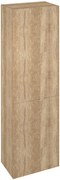 Sapho Sapho, ESPACE skrinka 50x172x32cm, 2x dvierka,  3/4 avá/pravá, dub Alabama, ESC450-2222