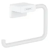 Držiak toaletného papiera Hansgrohe AddStoris vo farbe matná biela 41771700