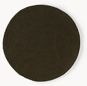 Okrúhly vlnený koberec Eleni