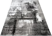 TA Koberec Q541D WHITE MAYA PP ESM Sivý Obdĺžnikový Rozmer: 80x150 cm