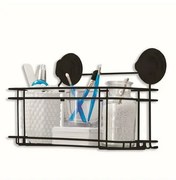 Compactor Polička na stenu Bestlock Black, 30 x 15 x 20,5 cm, veľká