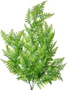 Zelená umelá previsnutá rastlina papradie - 80cm