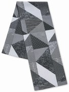 Bavlnený behúň na stôl 220x33 cm Larsson Geo - Catherine Lansfield