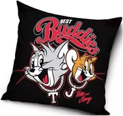 Vankúš Tom a Jerry - Najlepší kamoši - 40 x 40 cm