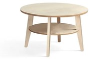 Konferenčný stolík HOLLY, Ø 800x500 mm, breza