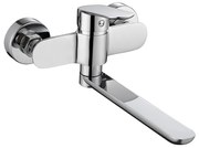 Mereo Mereo, Drezová nástenná batéria, Viana, 150 mm, s ramienkom plochým rovným 200 mm, chróm, MER-CBE30201