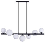 Azzardo AZ4406 - Luster na lanku SYBILLA 7xG9/25W/230V čierna