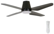 Lucci Air 213002 - LED Stropný ventilátor AIRFUSION ARIA LED/18W/230V čierna + DO