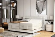 Boxspring posteľ EMBRACE Šírka postele: 140x200cm, Cenová skupina látky: basic 1cs