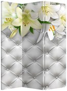 Paraván - Kvety ľalií (126x170 cm)