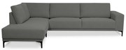 Sivá rohová pohovka (ľavý roh) Chile – Scandic