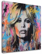 Obraz Brigitte Bardot - Krása zachytená na plátne | 100% originál domaľovaný akrylom