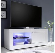 Televízny stolík NERILA biely