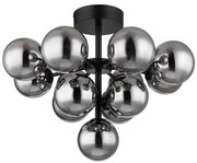 Globo 56143-13D - Prisadený luster GRAPPY 13xG9/5W/230V pr. 56 cm čierna