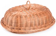 Chlebník prútený oválny Musette II.š. 37 x hl. 26 x v. 13(cm)