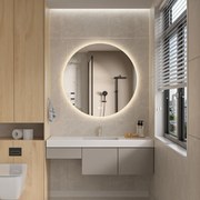 Erga Sofia, okrúhle LED zrkadlo 100cm, 2415 lm, 3 farby svetla, ERG-V01-207-1010