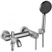 Rea Foster, vaňová batéria s ručnou sprchovou súpravou, brúsená oceľ, REA-B6326