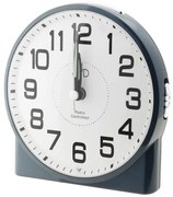 Rádiom riadený budík JVD RB22.3 – tmavomodrý, 12 cm
