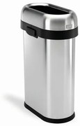 Simplehuman Odpadkový kôš pre obchodné priestory 50 l, nehrdz. oceľ