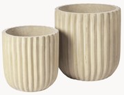 Súprava obalov na kvetináče Fiber, 2 ks