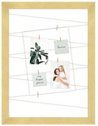 Rámček na stenu v zlatej farbe 40x50 cm – knor