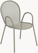 Stohovateľná záhradná stolička's opierkami Ronda