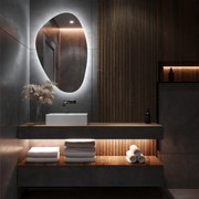 Atypické zrkadlo s LED osvetlením G7