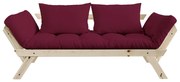Variabilná pohovka Karup Design Bebop Natural/Bordeaux