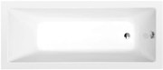 Polysan Polysan, NOEMI obdĺžniková vaňa 160x70x39cm, biela, 71707