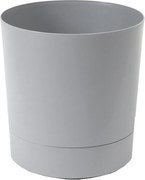 Kvetináč s podstavcom AURA 280 mm, sivý*71269