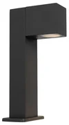 Priemyselná vonkajšia stojaca lampa tmavosivá 30 cm IP44 - Baleno
