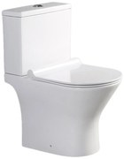 WC Kombi bezokrajové Habari s doskou voľne padajúca