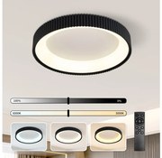 Brilagi - stmievateľné LED stropné svietidlo FALCON MODERN LED/54W/230V 60 cm čierne +DO